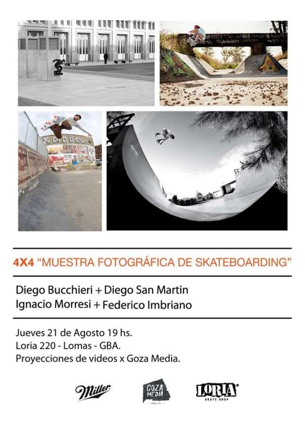 4X4 Muestra Fotográfica De Skateboarding